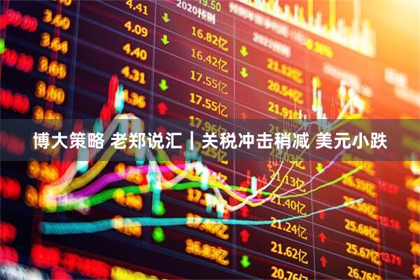 博大策略 老郑说汇︱关税冲击稍减 美元小跌