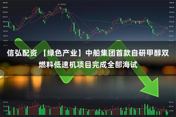 信弘配资 【绿色产业】中船集团首款自研甲醇双燃料低速机项目完成全部海试
